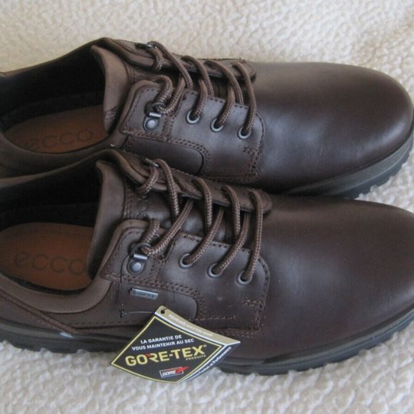 NEW IN BOX ECCO Track 6 GORETEX Men Low Boots Brown/Coffee size EU43(US 9-9.5) main image 4